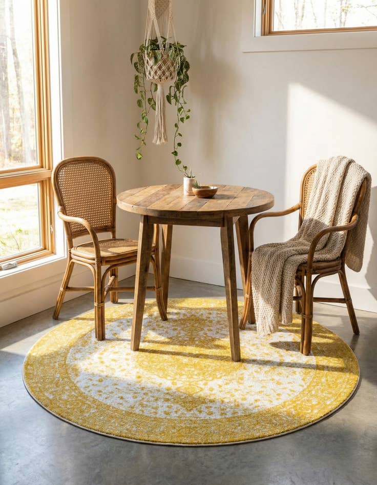 Detail image of 5' 3 x 5' 3 Dover Round Rug