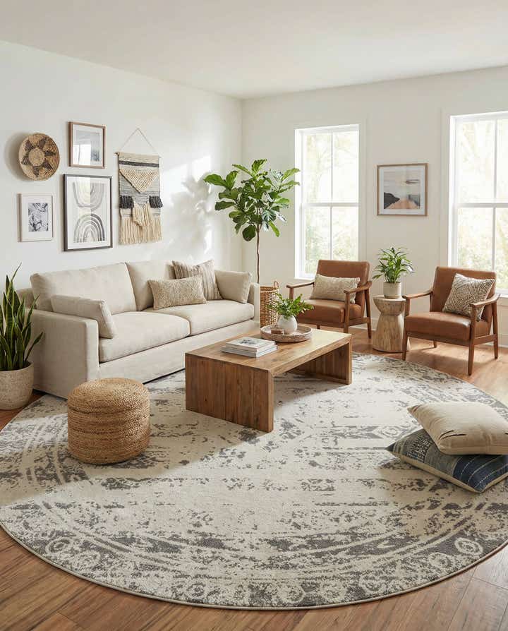 10' x 10' Lennon Round Rug