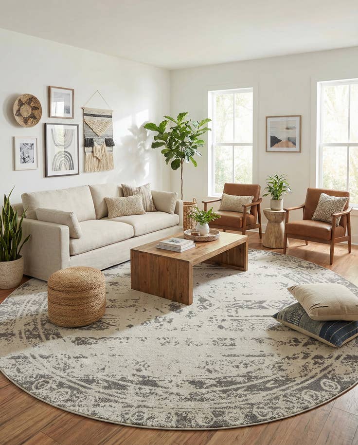 Detail image of 10' x 10' Lennon Round Rug