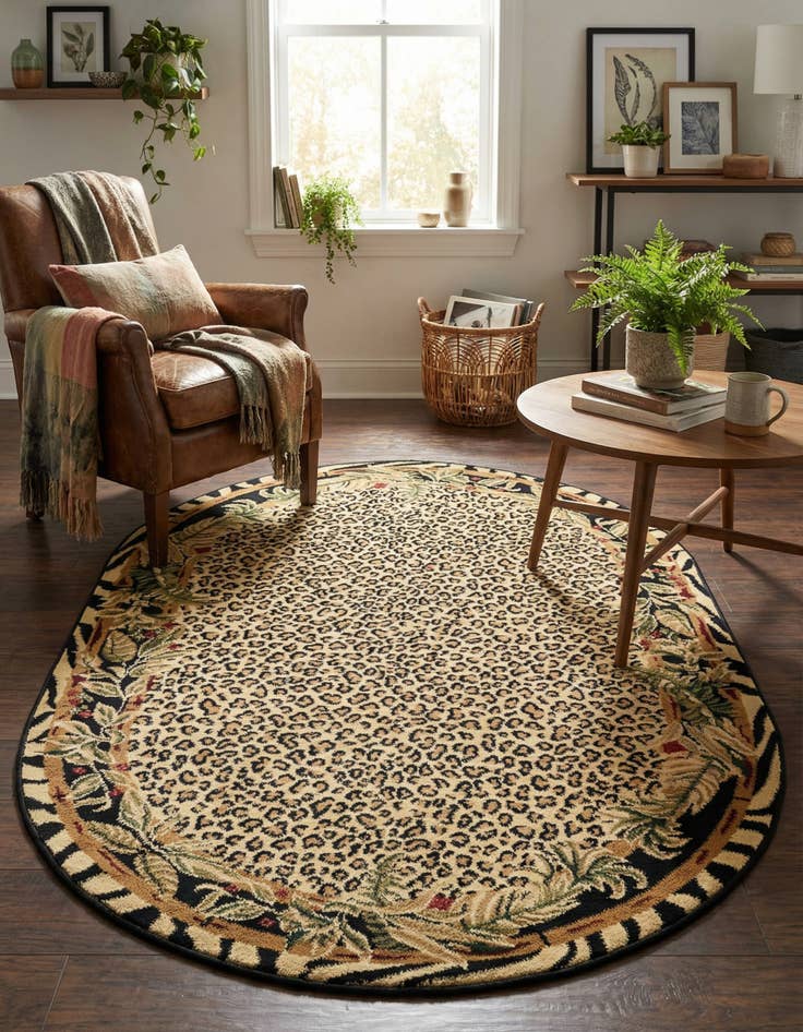 Detail image of 4' x 6' Savannah Oval Rug