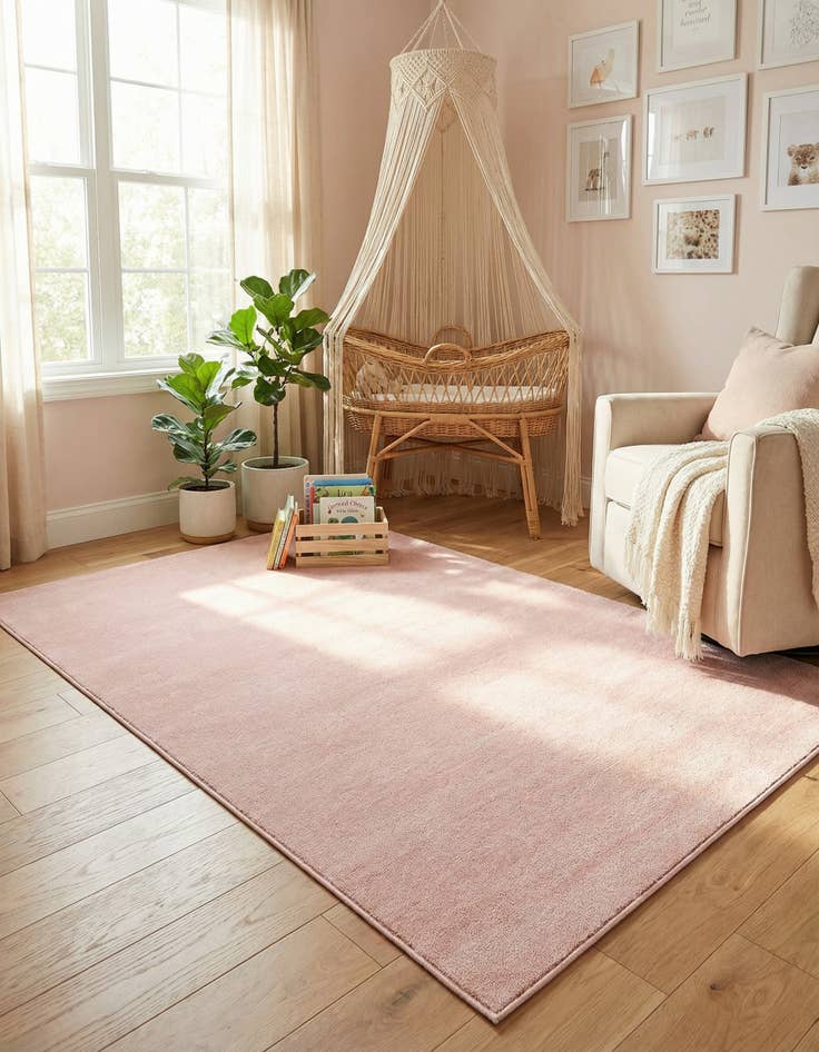 Detail image of 5' 3 x 8' Everyday Solid Rug