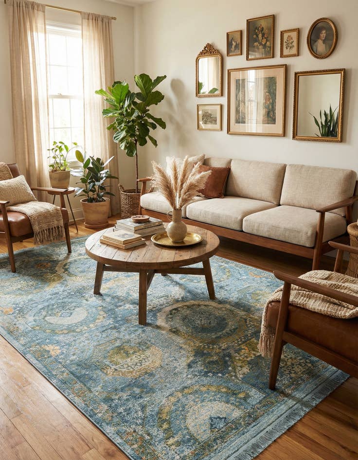 Detail image of 7' x 10' Santiago Rug