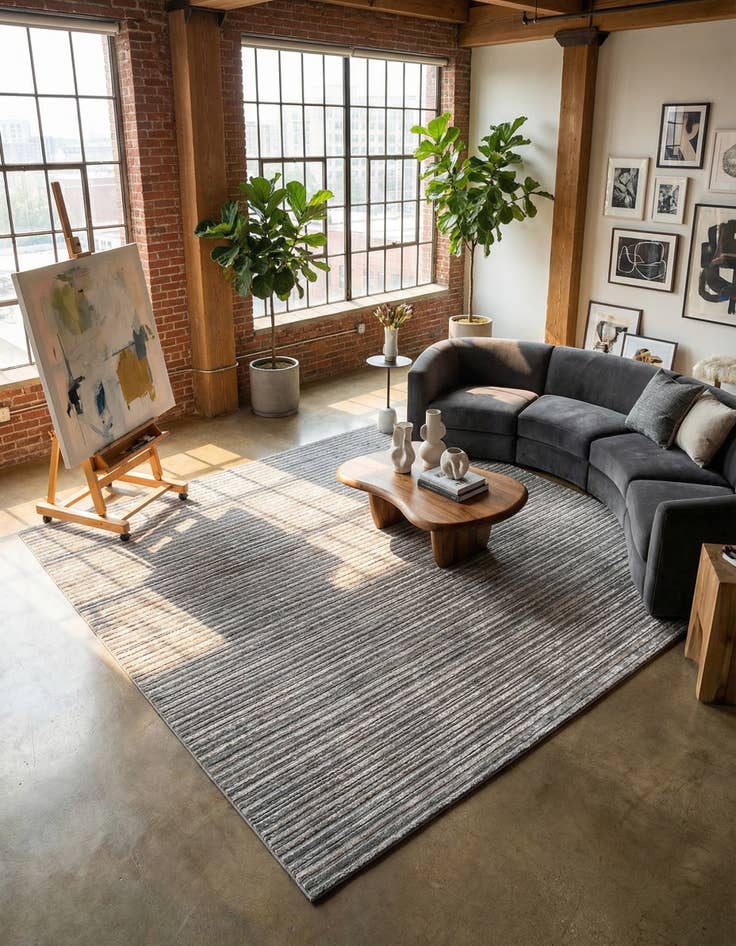 Detail image of 10' x 10' Finsbury Square Rug