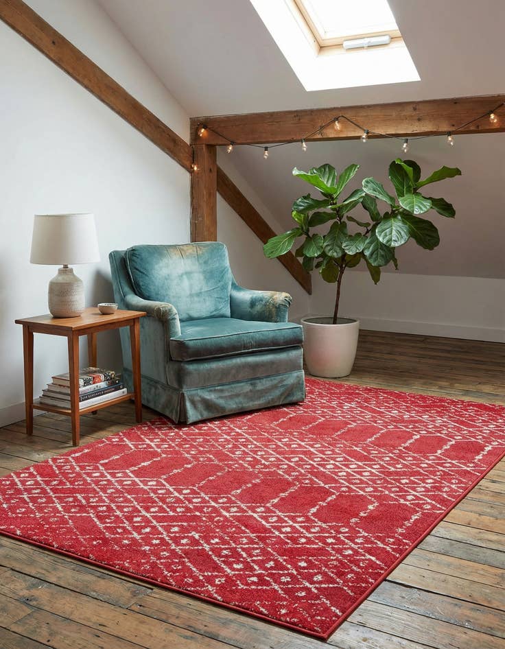 Detail image of 4' x 6' Paxon Trellis Rug