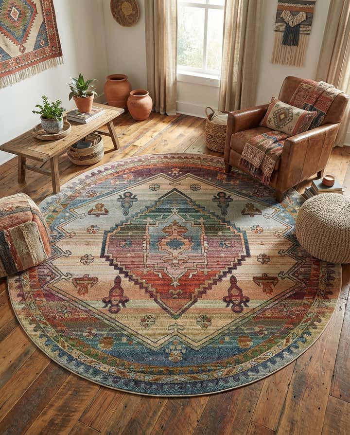 8' x 8' Isabella Round Rug