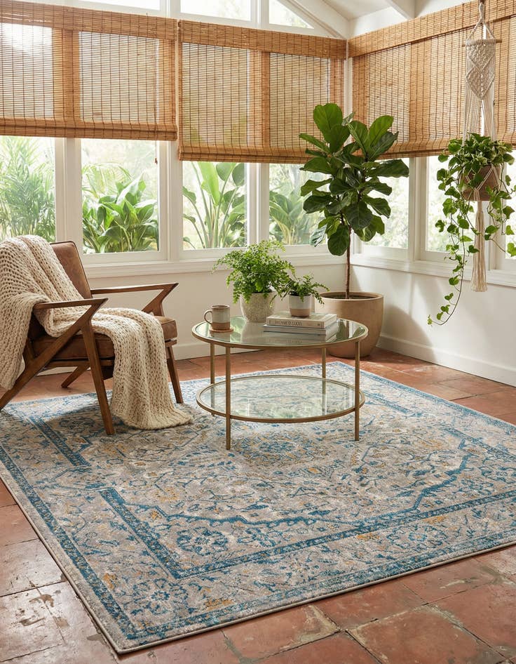 Detail image of 7' 10 x 7' 10 Lola Square Rug