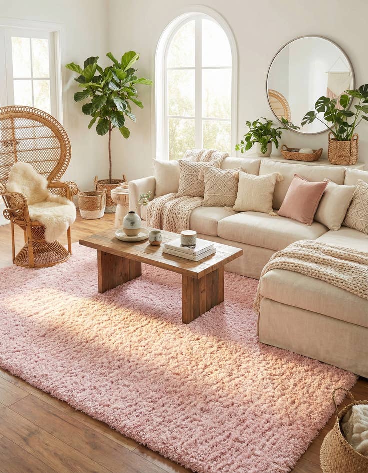 Detail image of 9' x 12' Infinity Shag Rug