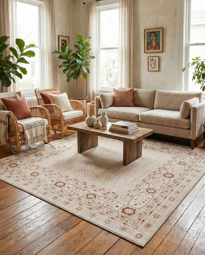 7' 10 x 7' 10 Charlotte Square Rug