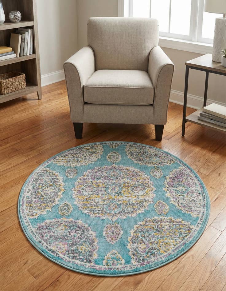 Detail image of 3' 3 x 3' 3 Paragon Round Rug