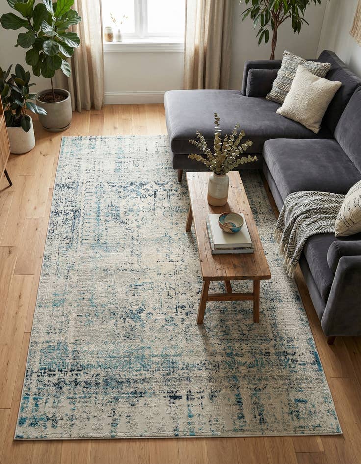 Detail image of 5' 3 x 8' Finsbury Rug