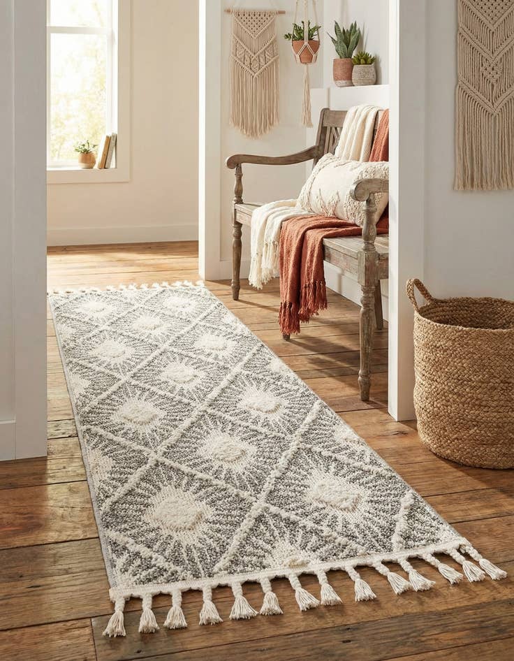 Detail image of  2' x 6' Boho Runner Rug