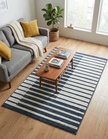 Blue Oslo Rug
