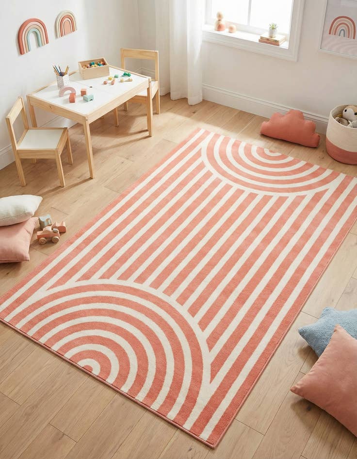 Detail image of 4' x 6' Whimsy Kids Rug