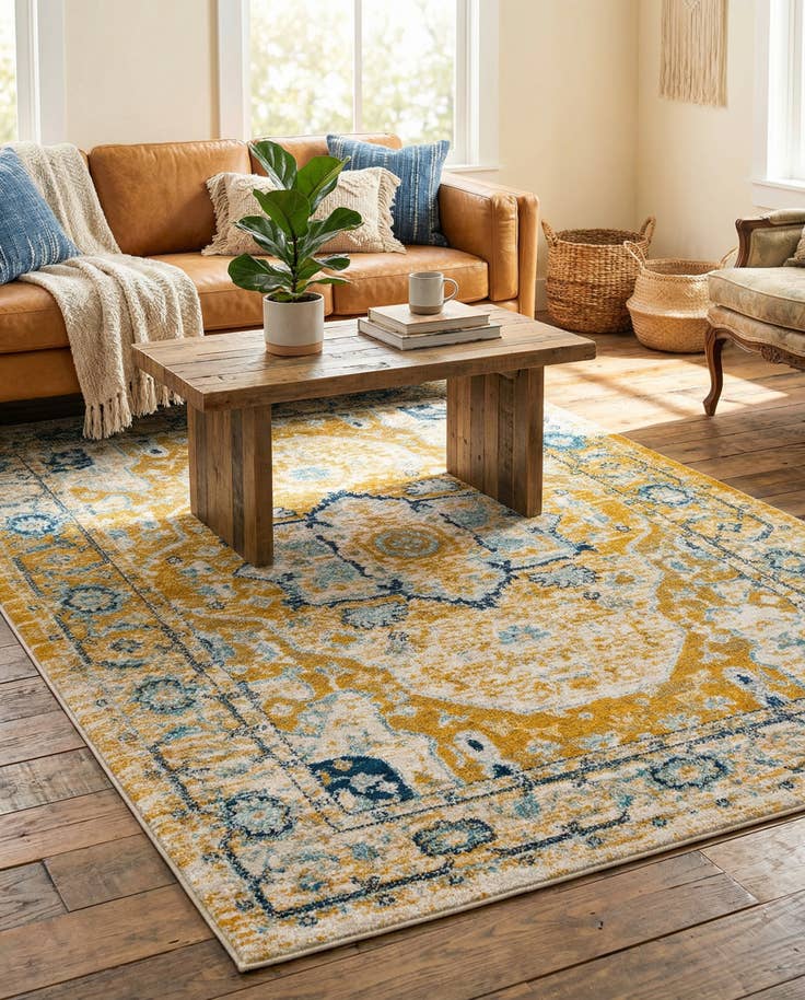 Detail image of 5' x 8' Madeline Vintage Rug