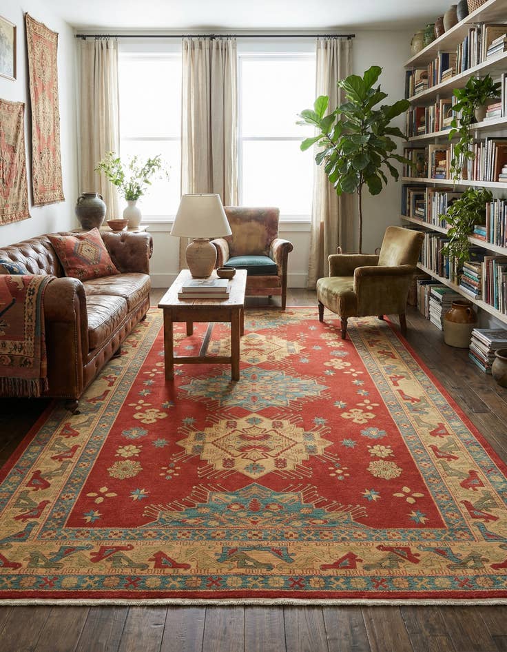 Detail image of 10' 8 x 16' 5 Sara Rug