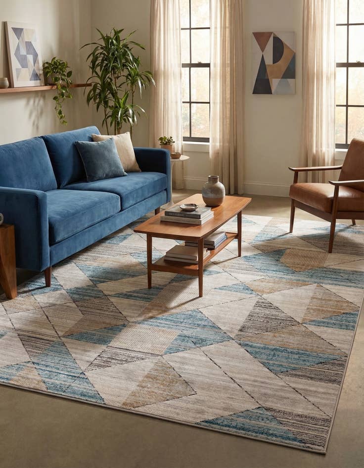 Detail image of 8' x 11' Leipzig Rug