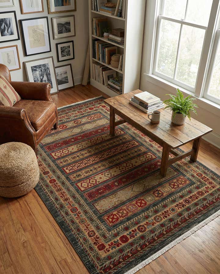 4' x 6' Kashkuli Gabbeh Rug