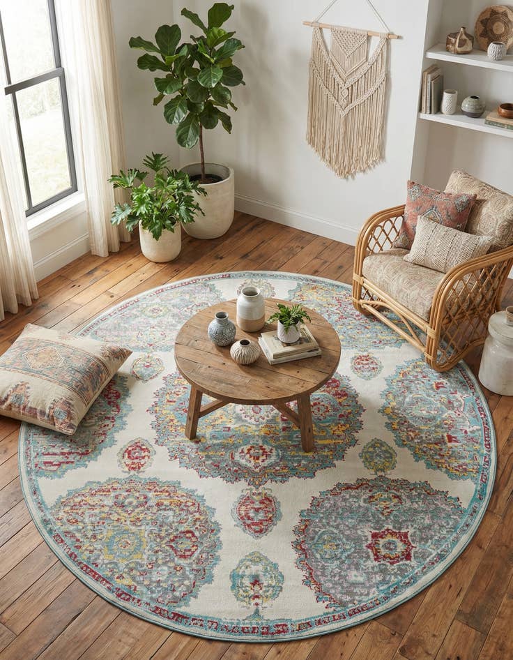 Detail image of 8' 2 x 8' 2 Paragon Round Rug