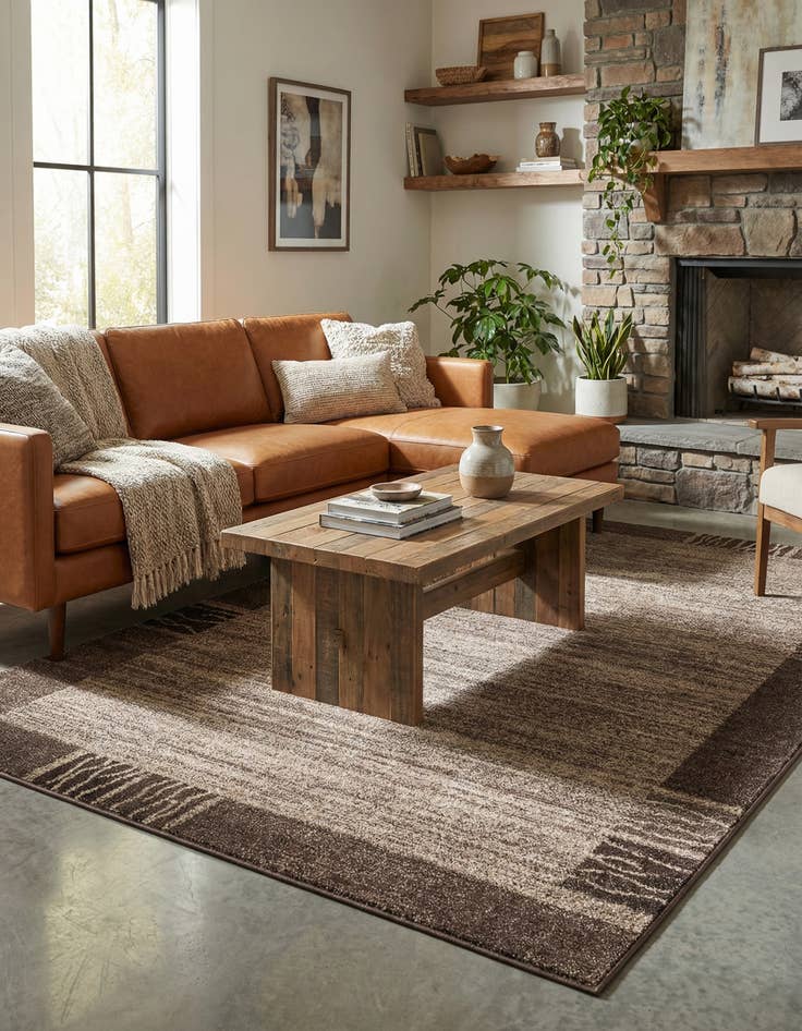 Detail image of 5' 3 x 8' Angelica Rug