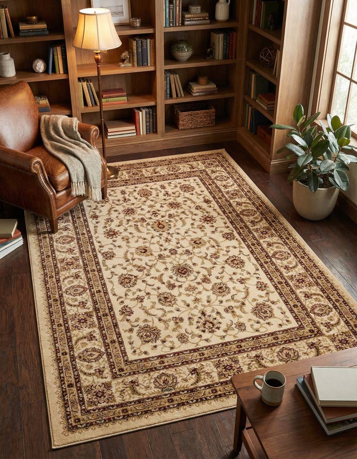 Detail image of 6' x 9' Classic Agra Rug