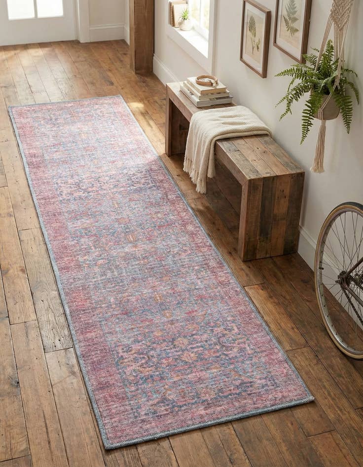 Detail image of 2' x 7' 10 Washable Mangata Runner Rug