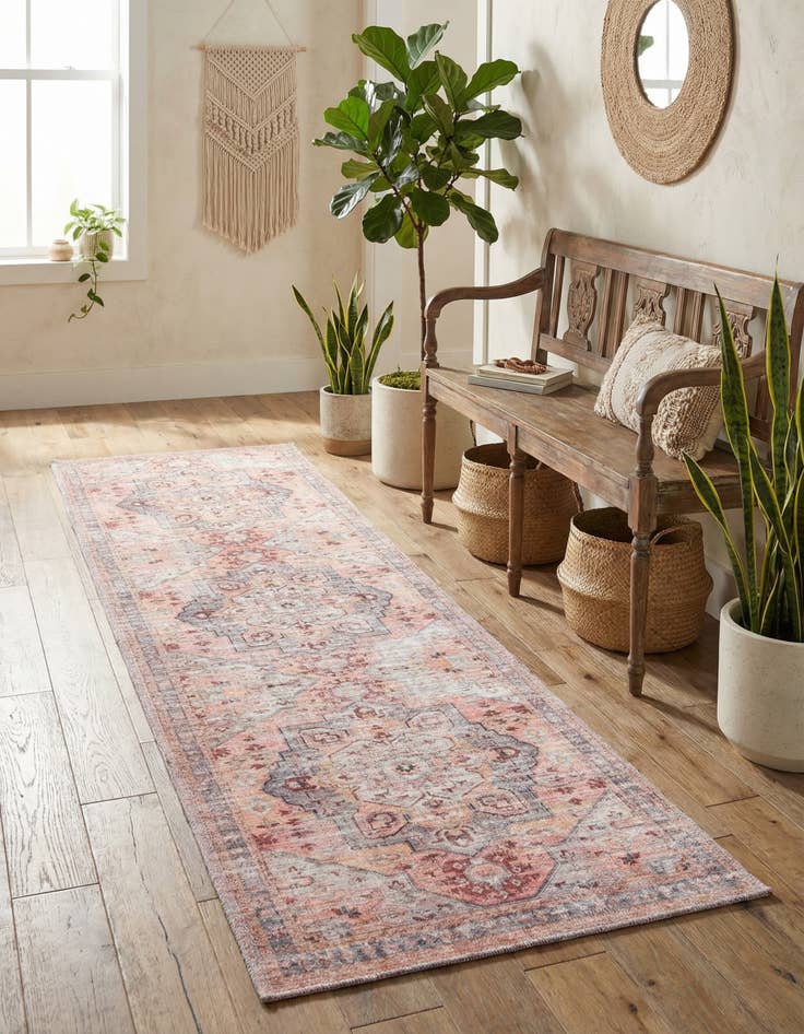 Detail image of 2' x 7' 10 Washable Mangata Runner Rug