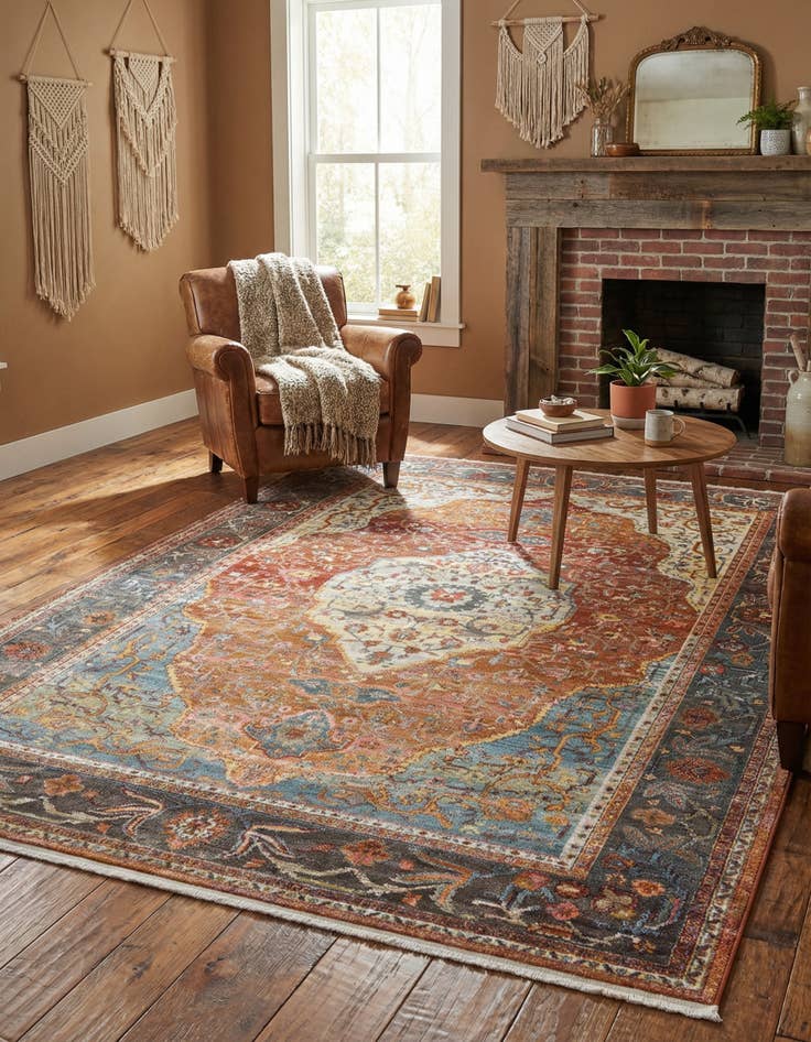 Detail image of 6' x 9' Santiago Rug