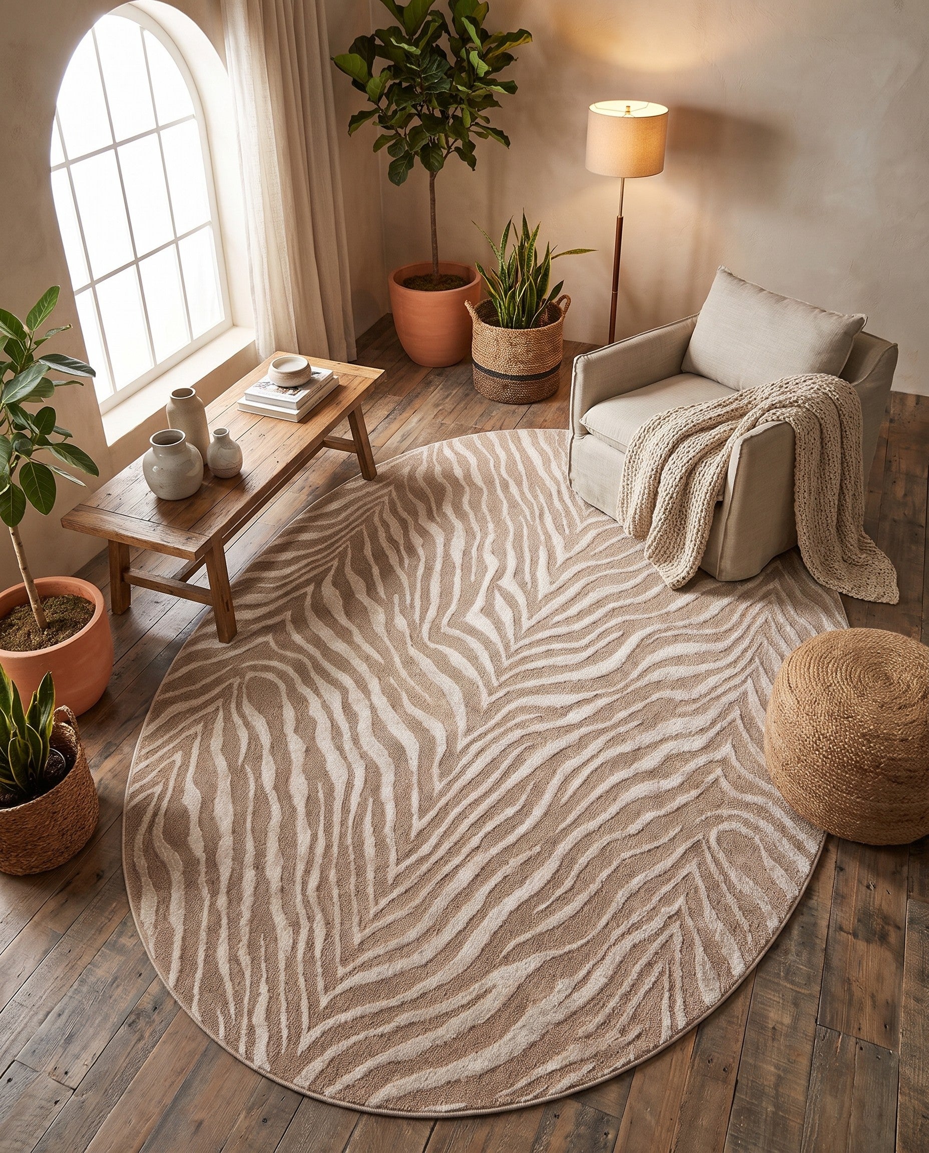 7' x 10' Finsbury Oval Rug