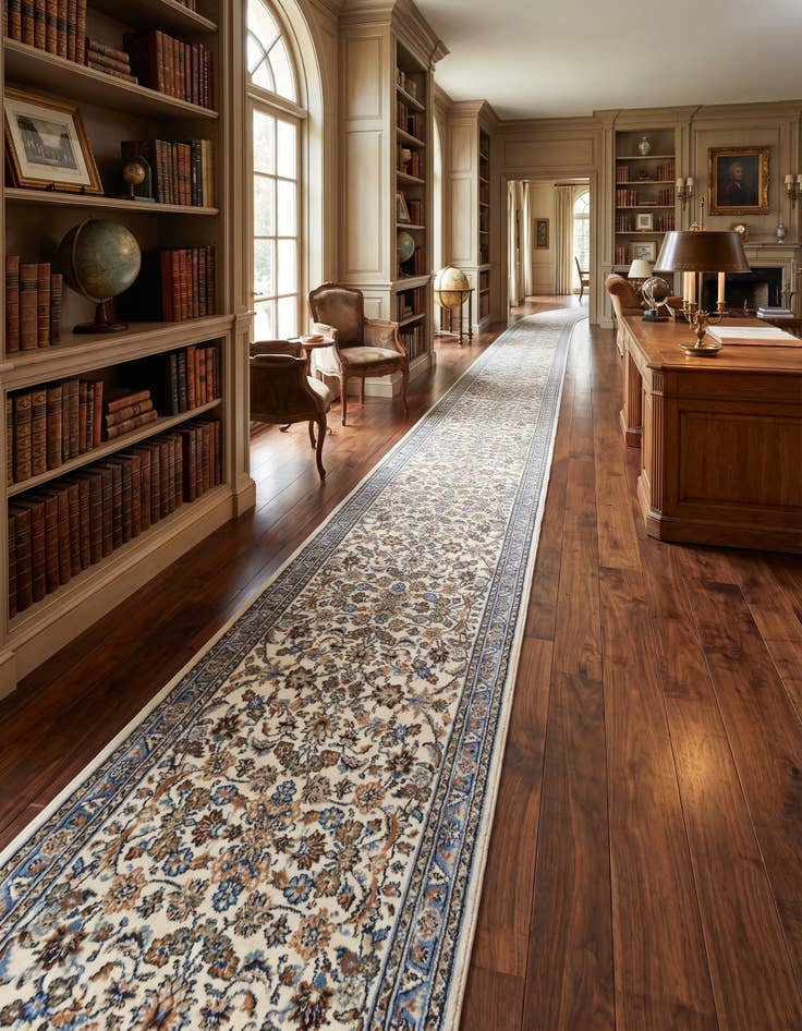 Detail image of 2' 7 x 100' Yasmin Runner Rug