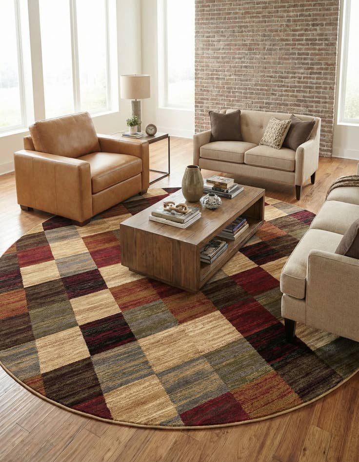 Detail image of 10' x 10' Coffee Shop Round Rug