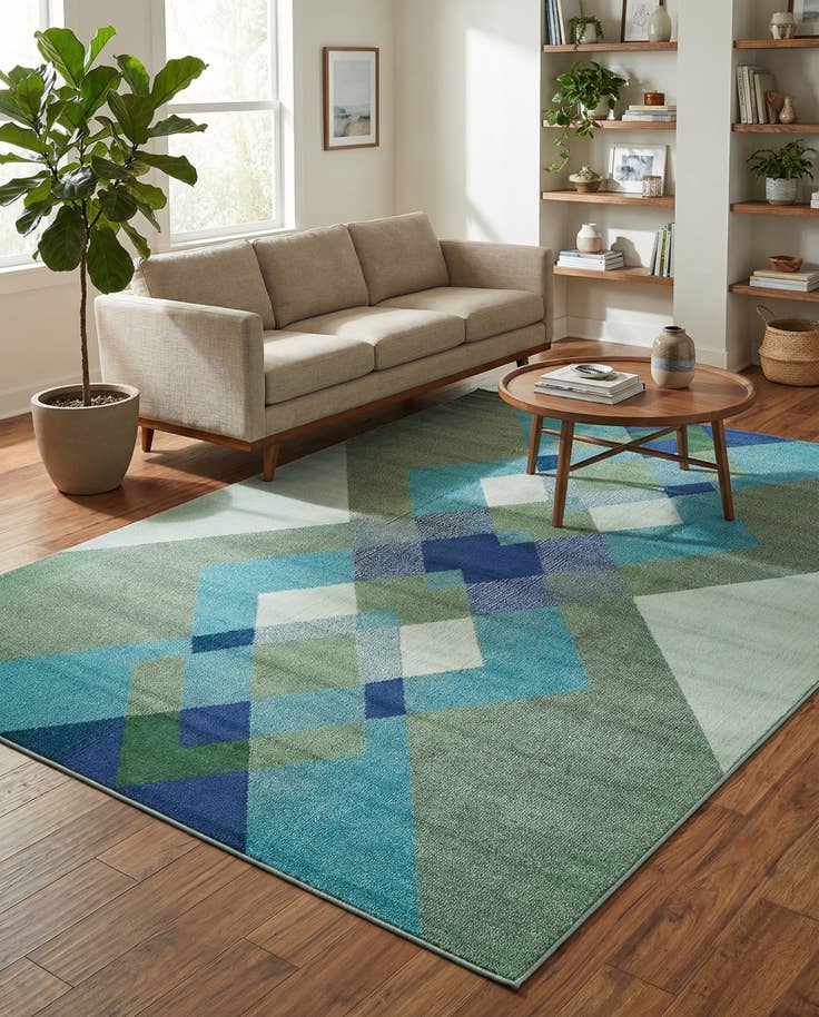 Detail image of 7' x 10' Washable Hyacinth Rug