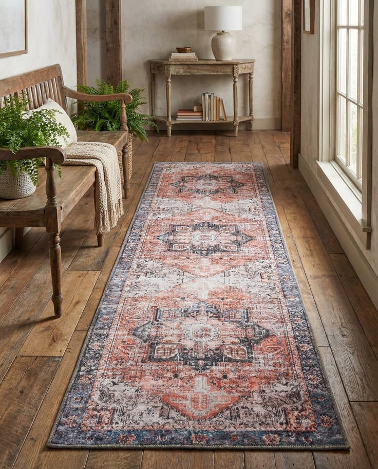 Detail image of 2' 7 x 10' Yara Runner Rug