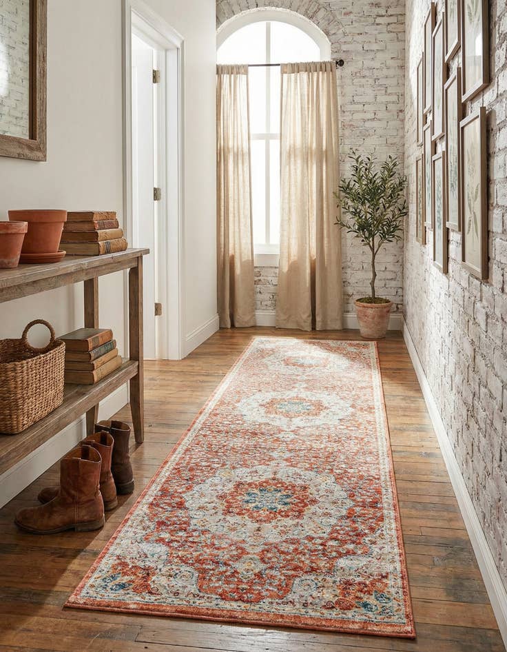 Detail image of 2' 7 x 10' 2 Newport Runner Rug