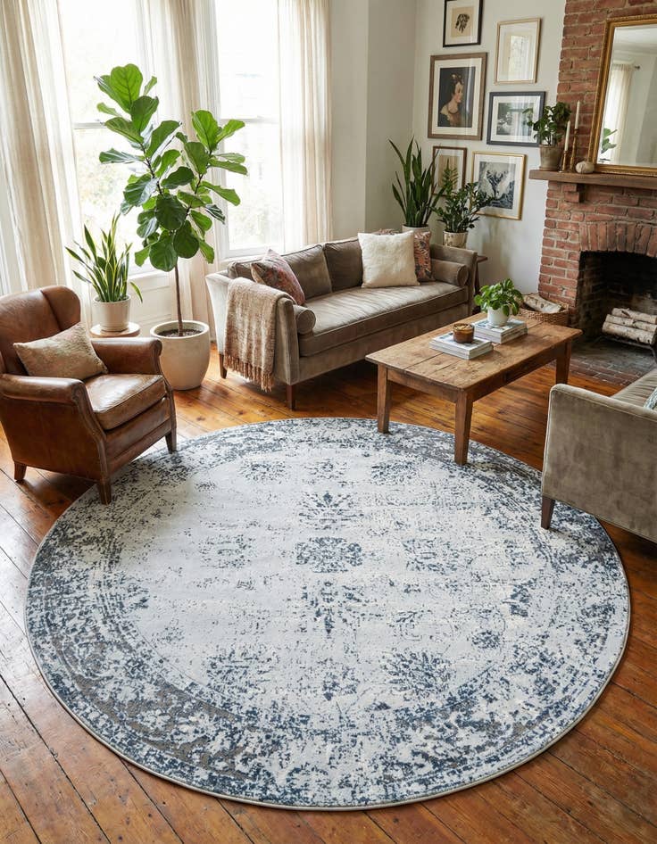Detail image of 10' x 10' Monaco Round Rug