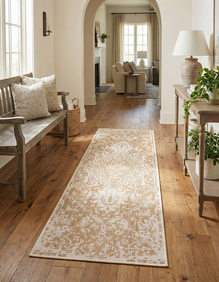 Detail image of 2' x 6' Washable Jill Zarin Dubai Indoor / Outdoor Runner Rug