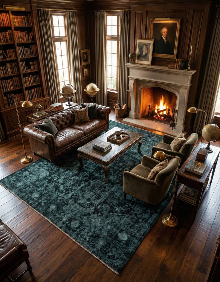 Detail image of 8' 9 x 11' 7 Hand Knotted Ultra Vintage Persian Wool Rug