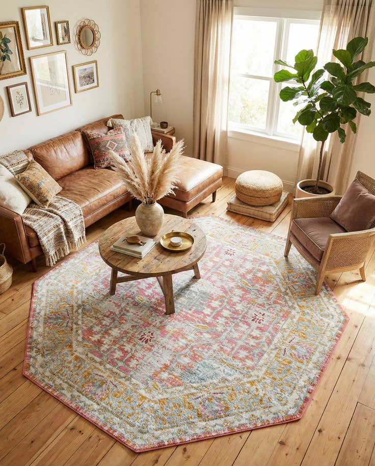 Detail image of 8' 2 x 8' 2 Paragon Octagon Rug