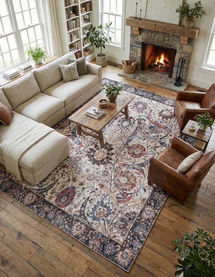 Detail image of 9' 5 x 13' 1 Timeless Rug