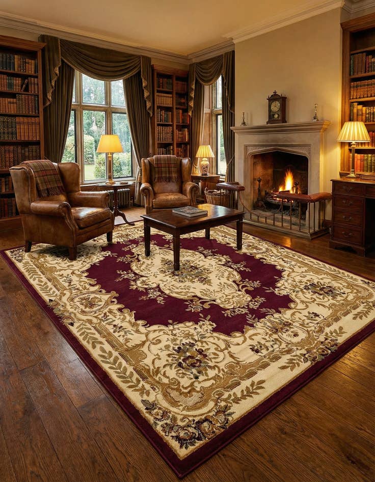 Detail image of 7' 10 x 10' Chateau Rug