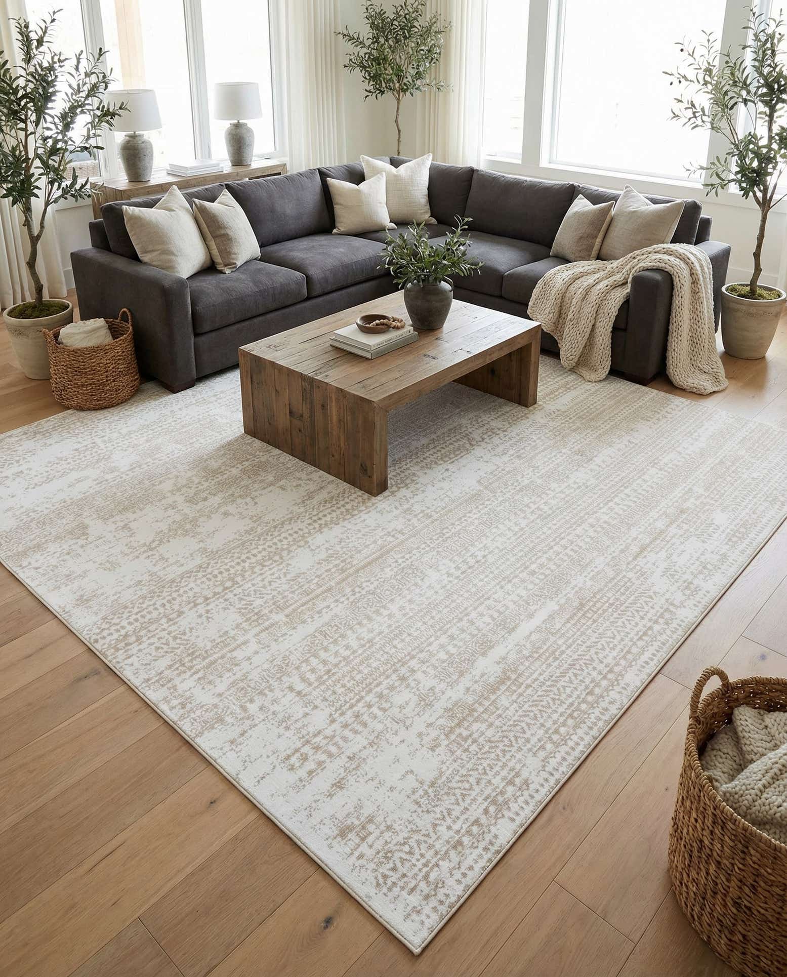 10' 8 x 10' 8 Hermitage Square Rug