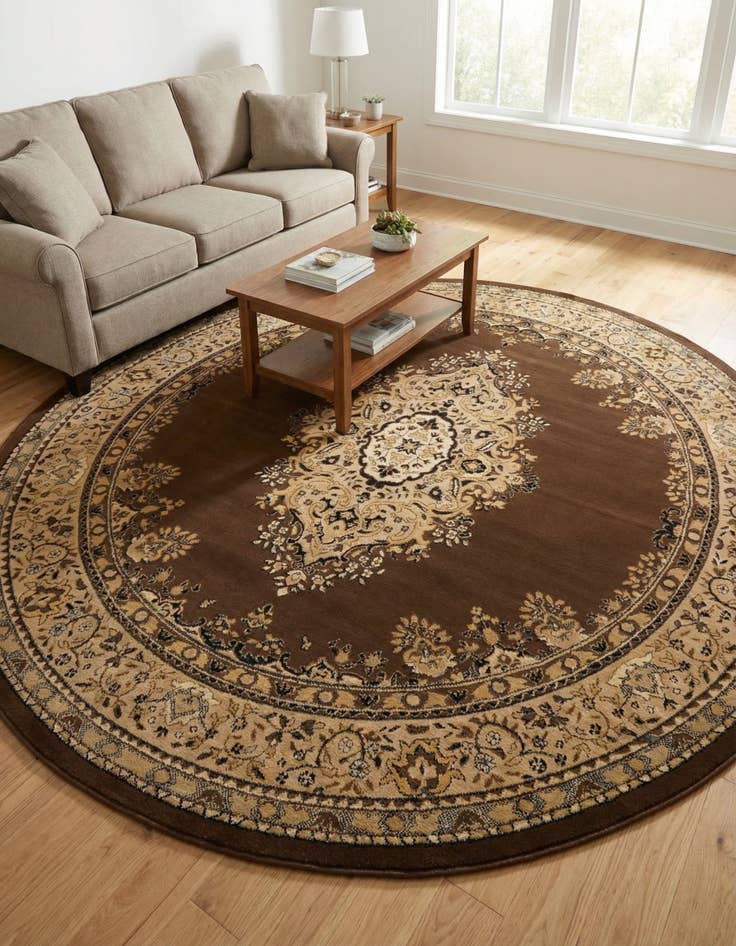 Detail image of 7' 10 x 7' 10 Amaya Round Rug