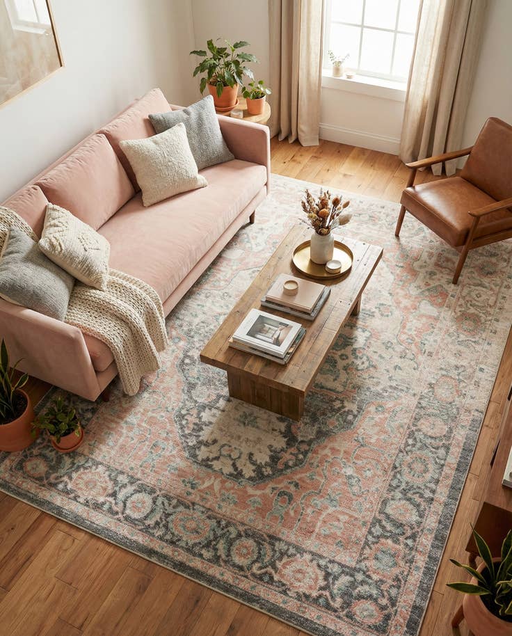 Detail image of 8' x 10' Madeline Vintage Rug