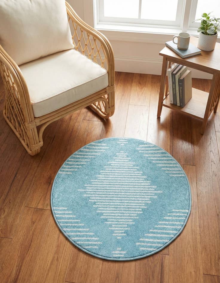 Detail image of 3' x 3' Kai Round Rug