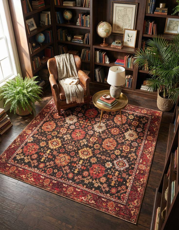 Detail image of 7' 10 x 7' 10 Timeless Square Rug