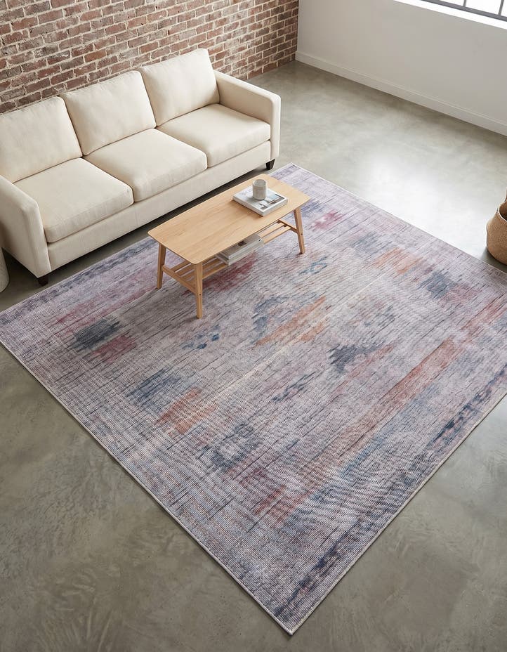 7' 3 x 7' 3 Washable Sisu Square Rug