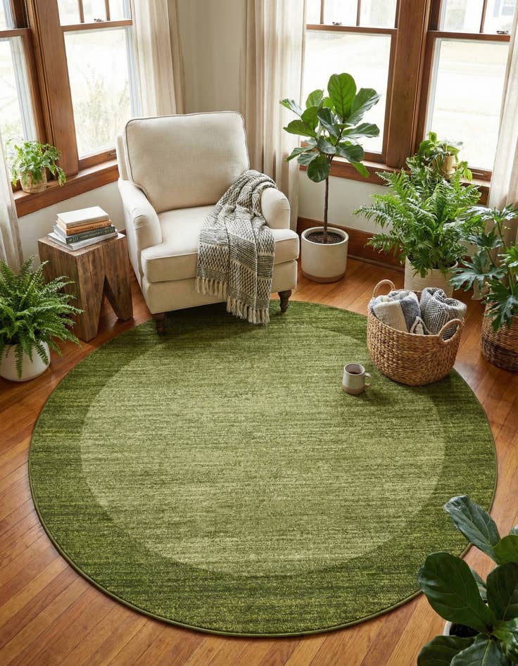 Detail image of 6' x 6' Angelica Round Rug