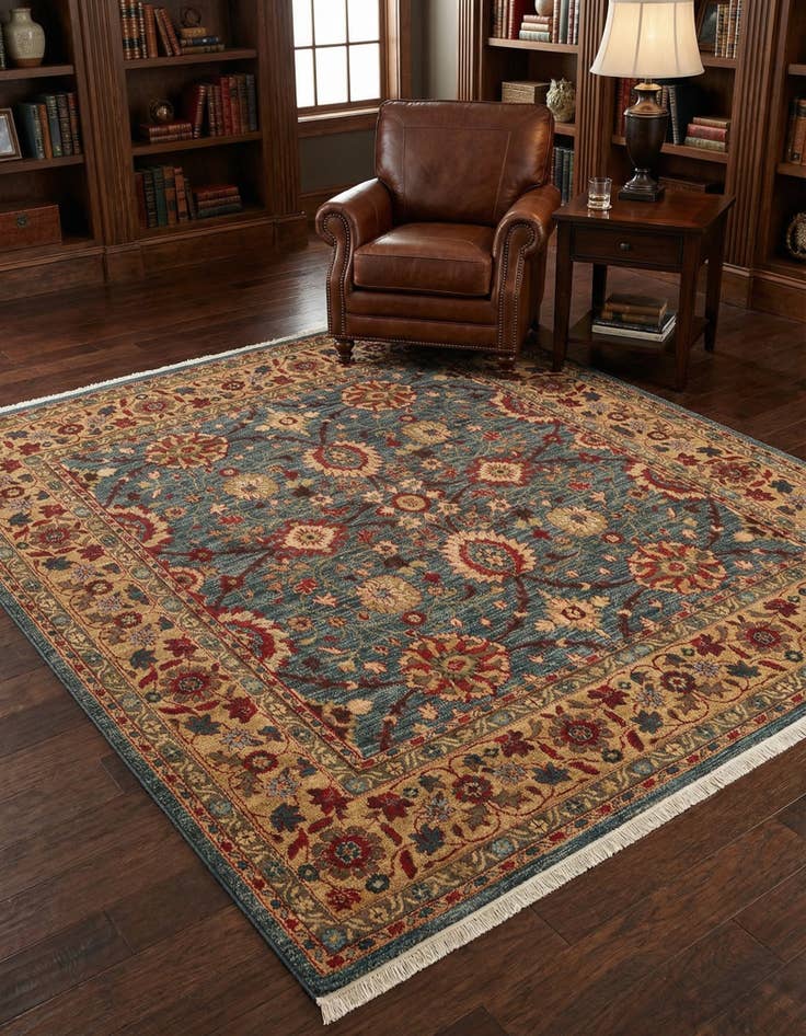 Detail image of 8' x 8' Kensington Square Rug