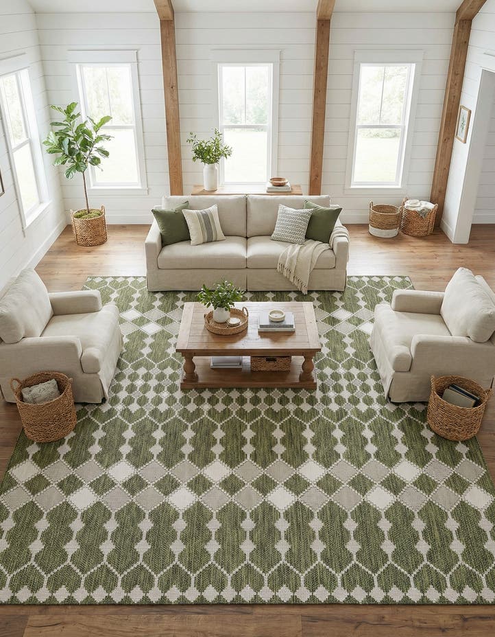 10' x 10' Easy-Clean Lattice Indoor / Outdoo...
