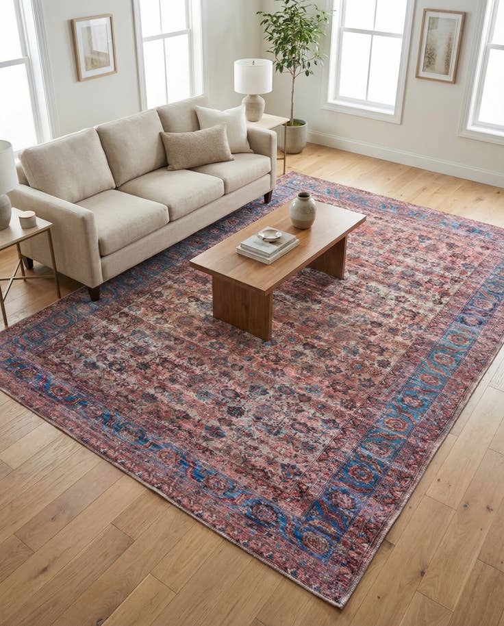 Detail image of 7' 10 x 10' Washable Maahru Rug