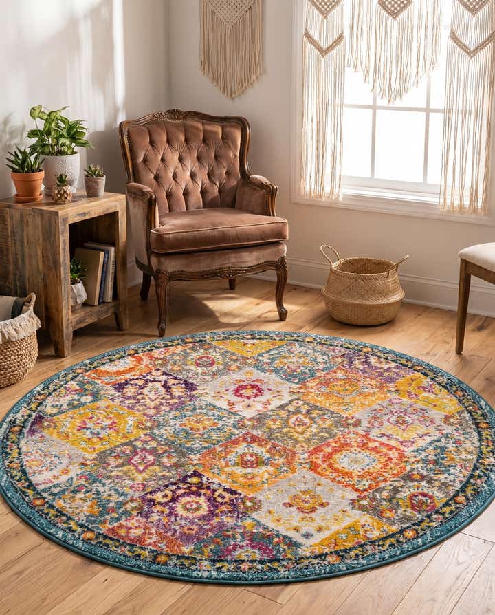 5' 3 x 5' 3 Madeline Round Rug
